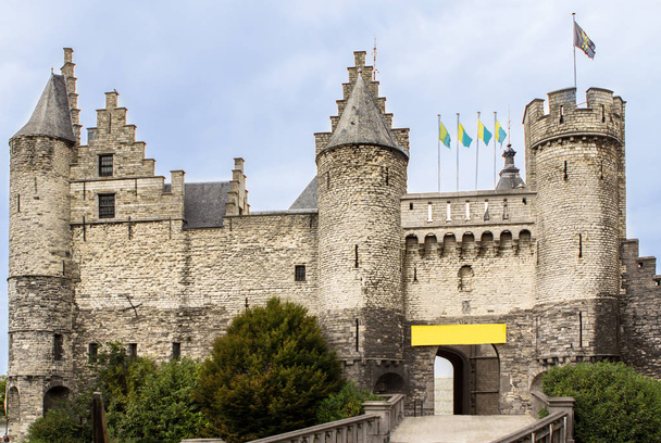 Castle in Antwerpen, Belgium - 写真・画像