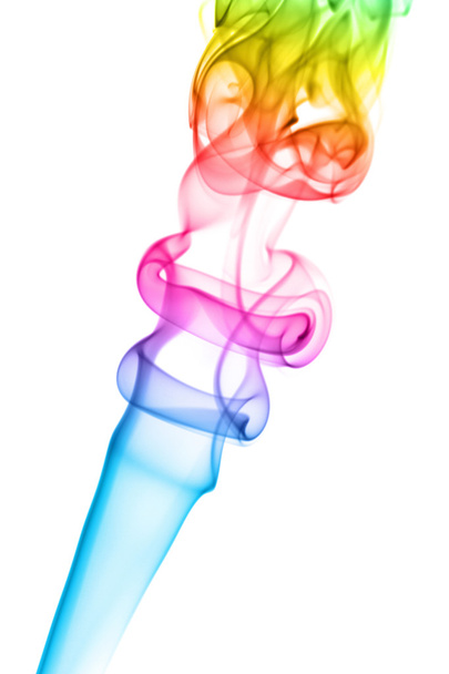 abstracte raibow rook achtergrond - Foto, afbeelding