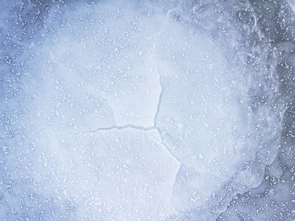 Πάγου επιφάνειας μπλε φόντο - Φωτογραφία, εικόνα