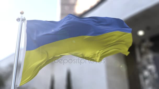 Vlajka Ukrajiny - Záběry, video