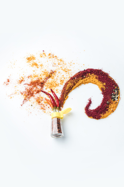 assorted spices composition - Photo, Image
