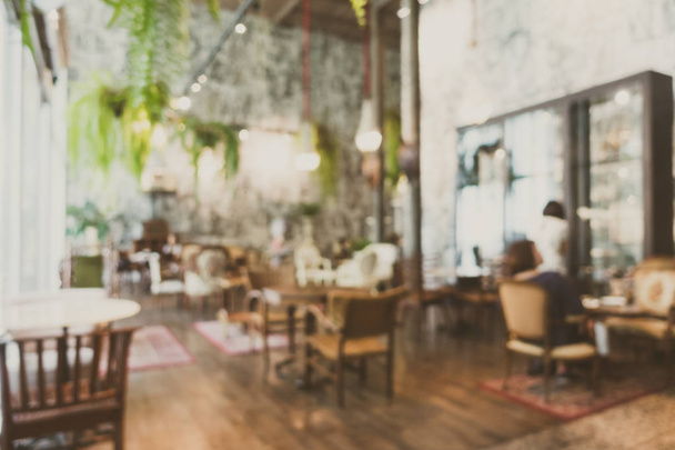 Flou abstrait et déconcentré restaurant et café café inte
 - Photo, image