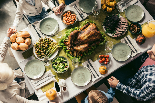 family having holiday dinner - Photo, Image