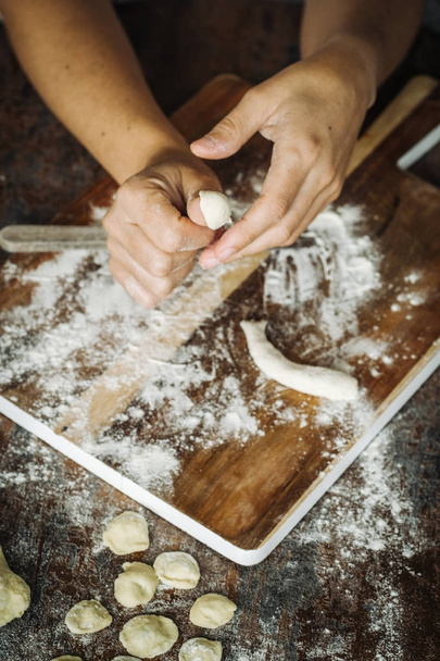Паста Orecchiette домашнего приготовления
 - Фото, изображение