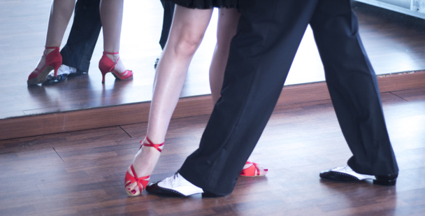 Bailarines de salón
 - Foto, Imagen