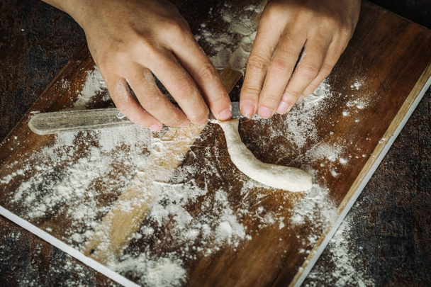 Pasta fatta in casa Orecchiette
 - Foto, immagini