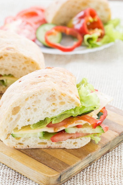 Сэндвич с сыром
  - Фото, изображение