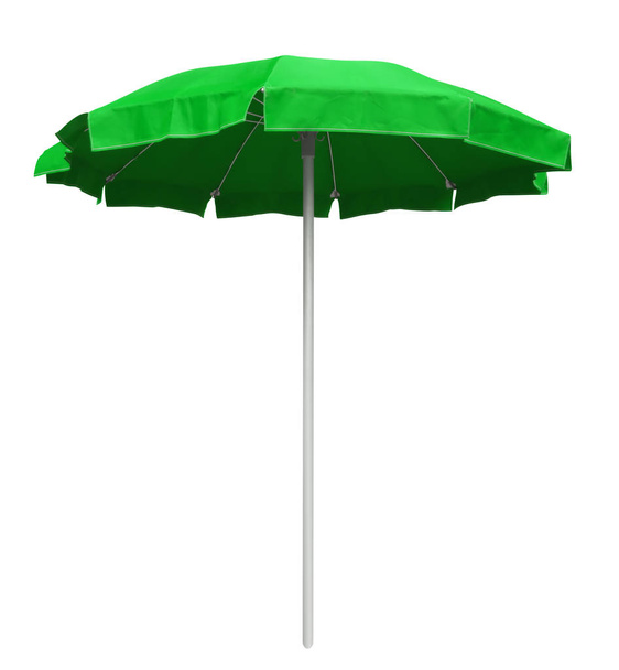 Guarda-chuva de praia - verde
 - Foto, Imagem