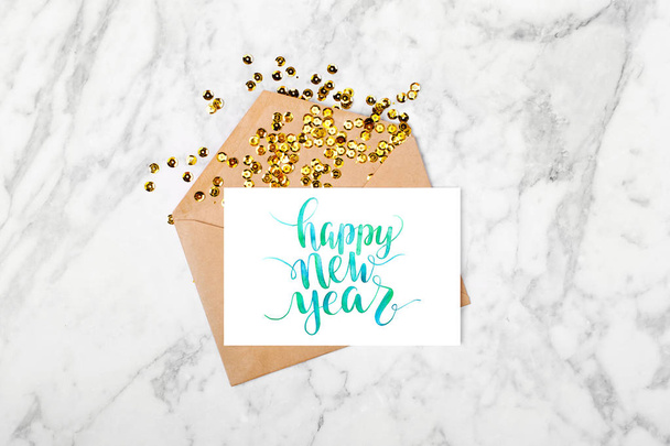 Happy New Year Card  - Фото, зображення