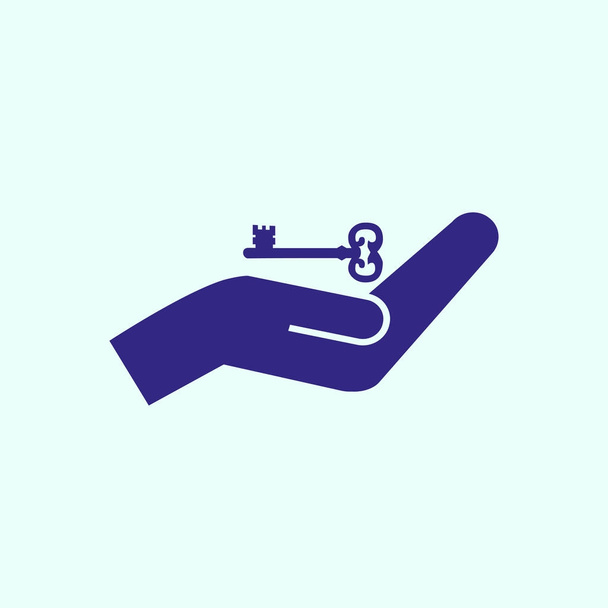 hands and key - Vector, Image