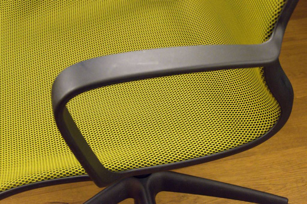 detail of an armrest of an office chair - Photo, Image