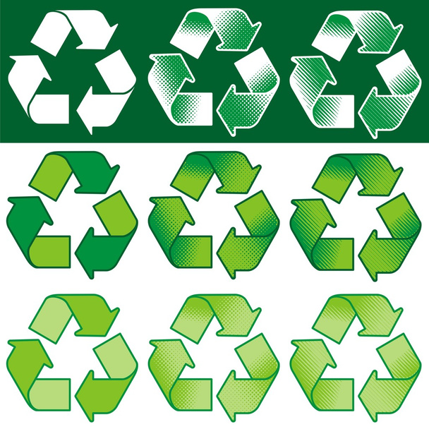 recykling symbol - Wektor, obraz
