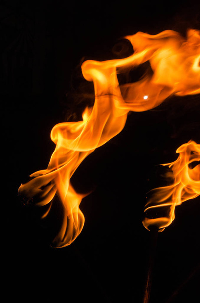 the texture of fire - Foto, afbeelding