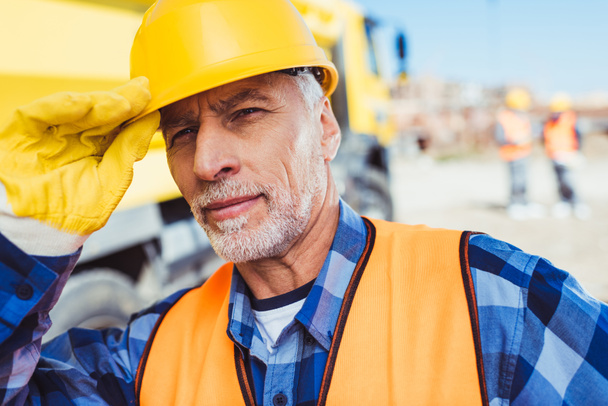 Construction worker in uniform - Photo, Image