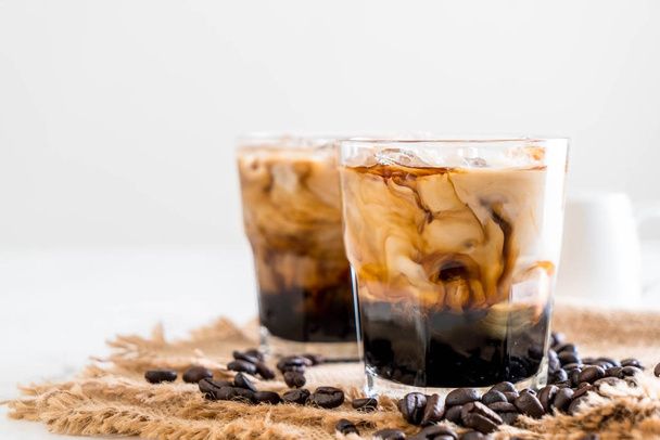 Iced coffee with milk - Foto, Imagem