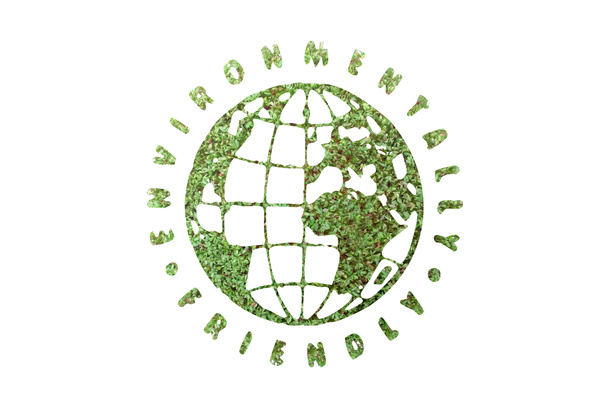 Ecologisch firendly globe - Foto, afbeelding