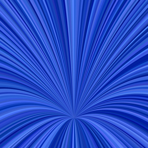 Arka plan - vektör grafiği çizgili ışınları mavi tonlarında, soyut 3d ışın patlaması - Vektör, Görsel