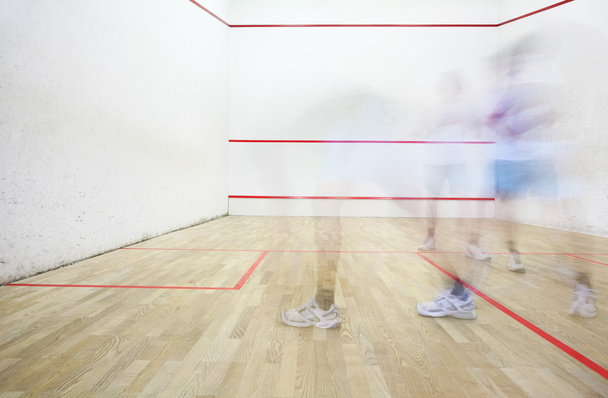 squash spelen - Foto, afbeelding