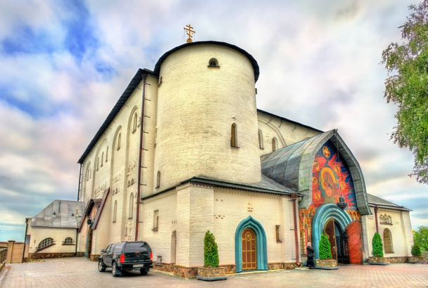 Ο Καθεδρικός Ναός της Αγίας Τριάδας στο Pochayiv Λαύρα στην Ουκρανία - Φωτογραφία, εικόνα