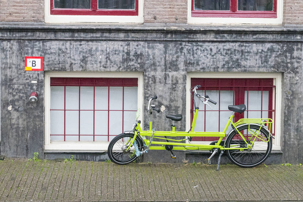 Amsterdam bycicles parking - Фото, зображення