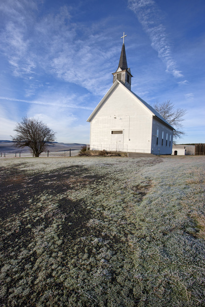 Idaho'da kilise dondur. - Fotoğraf, Görsel