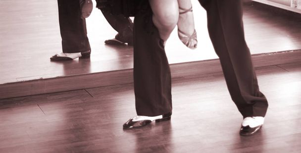 Ballroom dansen dansers - Foto, afbeelding