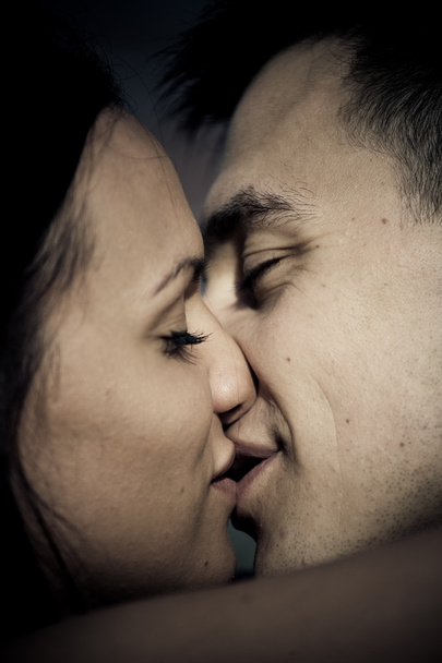 Kiss närbild - Fotografie, Obrázek