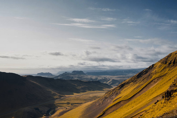 Iceland, beautiful mountain landscape - Фото, изображение