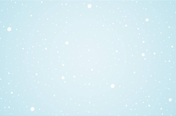 Christmas clean background with snow  - Vector, Image