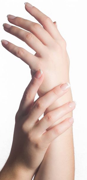 Female hands. Hand care. - Foto, Bild