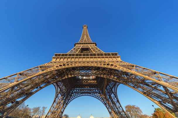 Eiffel toren zonsopgang - Foto, afbeelding