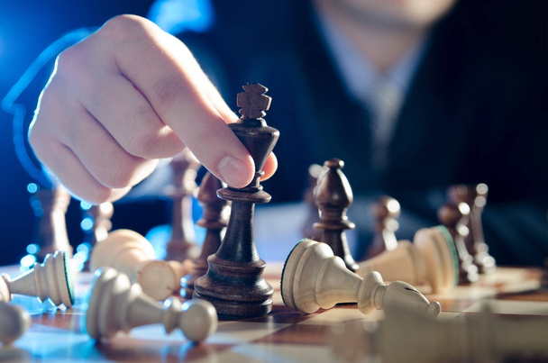 Chess financial, leader de la stratégie en affaires
 - Photo, image