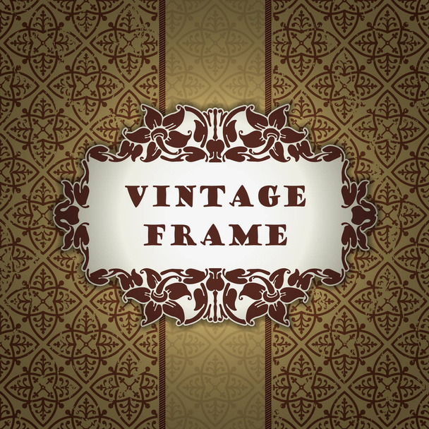 Stile Vintage telaio
 - Vettoriali, immagini