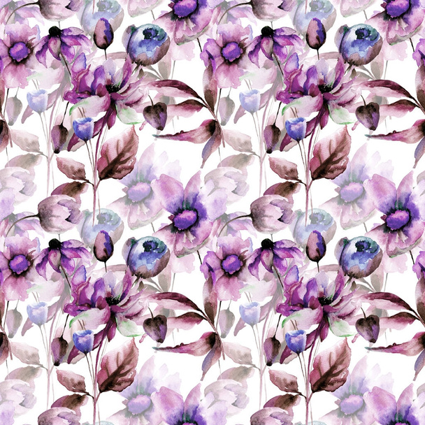 Floral Seamless wallpaper - Photo, image