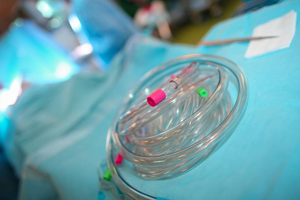 Cerrahi örtüsü plastik tüp - Fotoğraf, Görsel