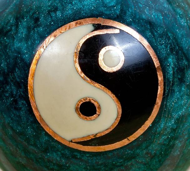 yin yang symbool - Foto, afbeelding