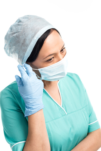 хирург в медицинской маске
 - Фото, изображение