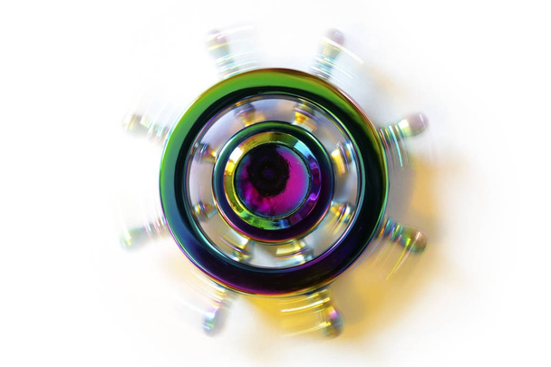 Fidget dedo spinners estresse, brinquedo alívio da ansiedade
 - Foto, Imagem