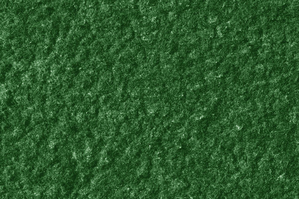 Green color rough felt pattern. - Foto, Bild