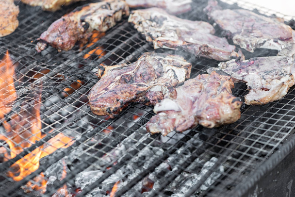 Мясо барбекю
 - Фото, изображение