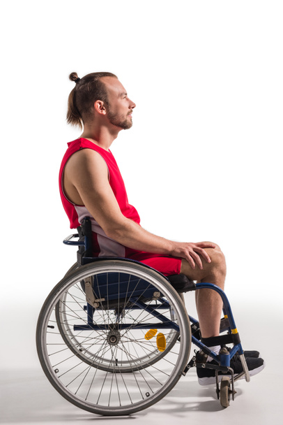 sportsman in wheelchair - Photo, Image