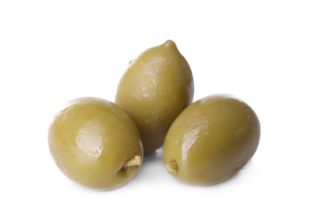 Tasty canned olives   - Фото, изображение