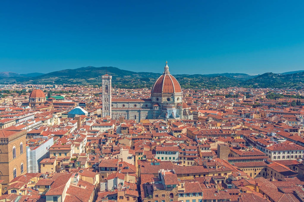 Santa Maria del Fiore church in Florence - Fotoğraf, Görsel
