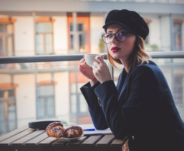 businesswoman have coffee break - Photo, Image