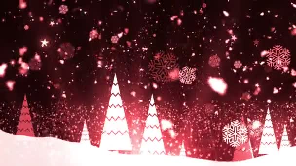 Flocos de neve de árvore de Natal 2
 - Filmagem, Vídeo