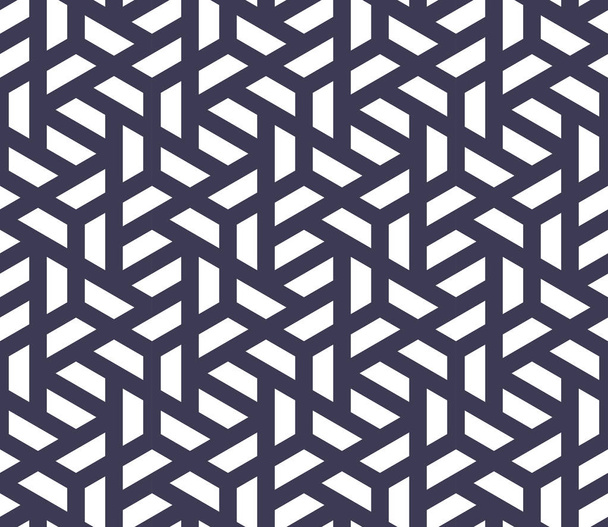 patrón de vector de cuadrícula geométrica sin costura simple
 - Vector, Imagen