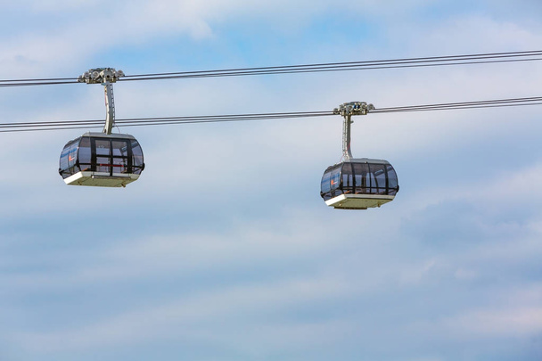 cable railways in the air - Foto, Imagem