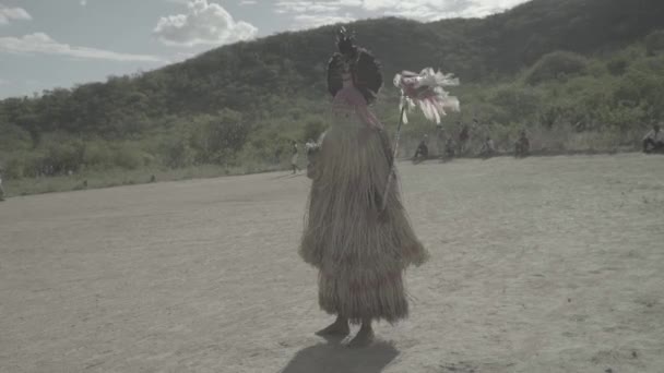 Αυτόχθονες τελετουργικό από τη φυλή Pankararu Praia-Βραζιλία - Πλάνα, βίντεο