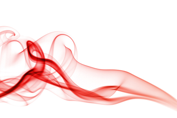 Abstract red smoke woman - Photo, Image