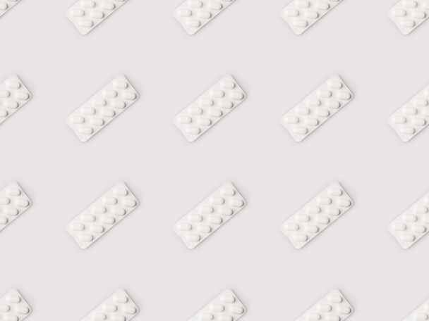 Блистерные пакеты с таблетками
 - Фото, изображение